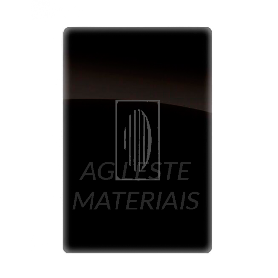 Conjunto Cigarra Bivolt 4x2 - Novara Preto Brilhante Cromado